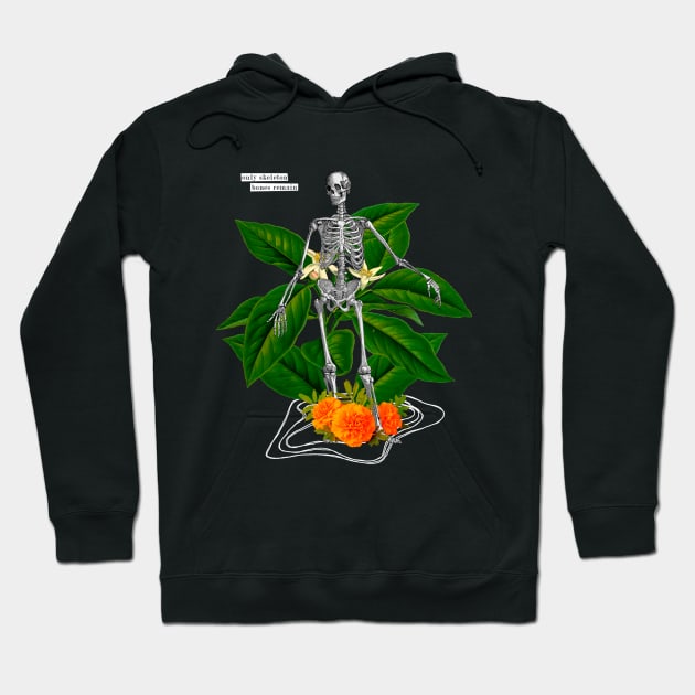 Skeleton Bones Hoodie by gisselbatres